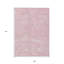 Tapis intérieur lavable abstrait rose 9 pi x 12 pi HomeRoots