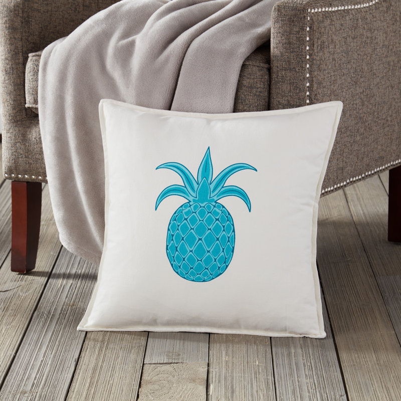  Coussin Pineapple, Turquoise