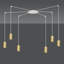 Cadha 6 - Light Cluster Pendant-292884255-292884253
