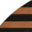 Tapis intérieur / extérieur noir HorizontalStripes-1917579432
