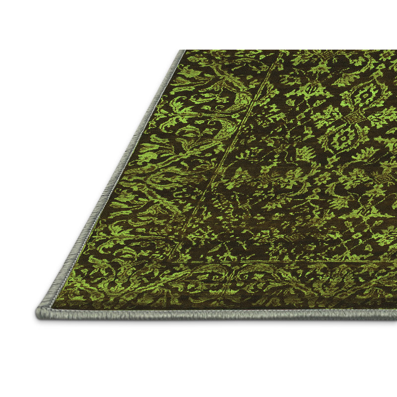 Washable Oriental Indoor Rug, Rectangle 8' x 12'