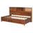 Versatile Wooden Daybed with Multiple Functionalities for Relaxation and Organization