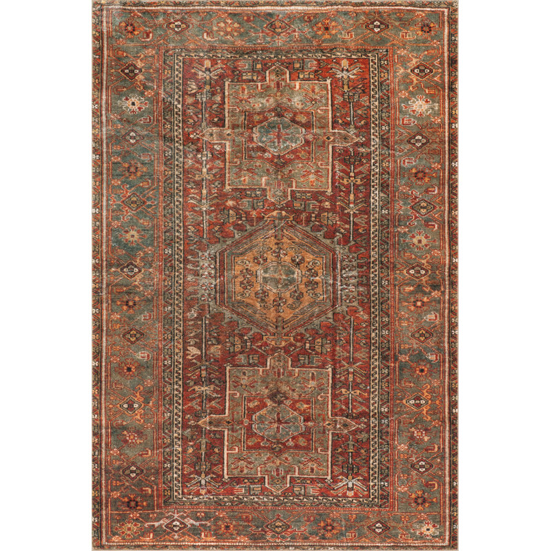 Tapis lavable Ismeria, Rectangle 8 pi 6 po x 11 pi 6 po