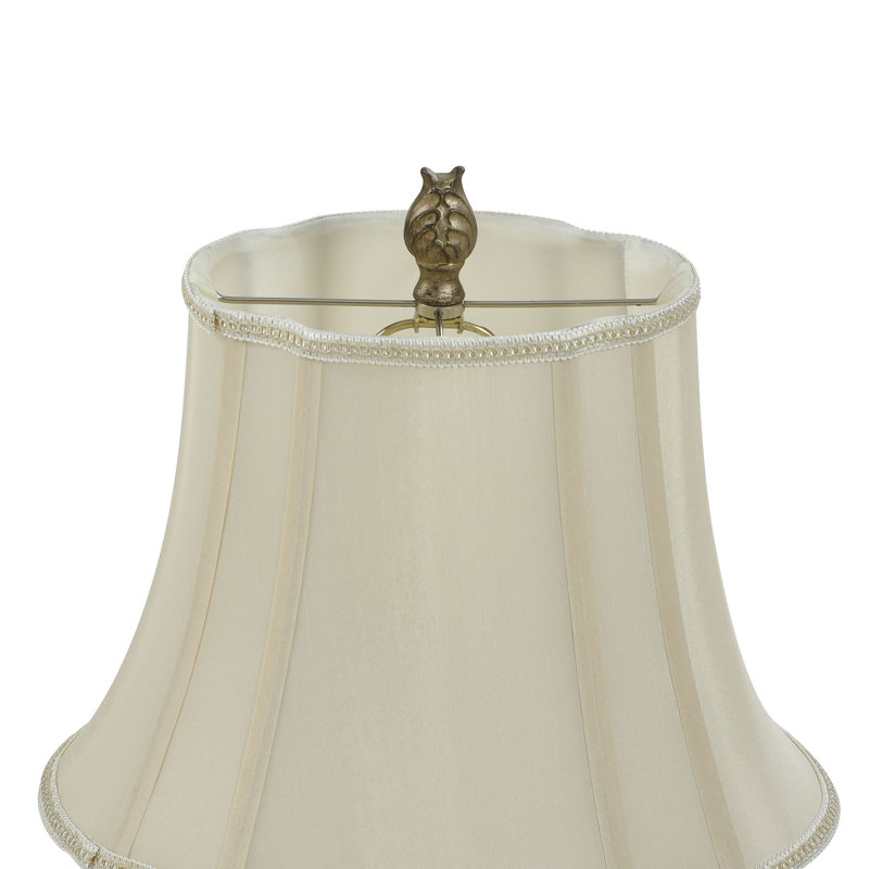 Fullilove 30" Table Lamp, Aged Sage, Off-White