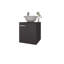 Meuble-lavabo de salle de bain H26 "avec lavabo et 1 porte-1332390194
