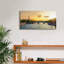 «Paris - Golden Sunset Panorama» par Epic Portfolio, art mural sur toile-1202897042