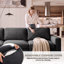 Canapé modulaire rembourré 3 places Milsap-132395228