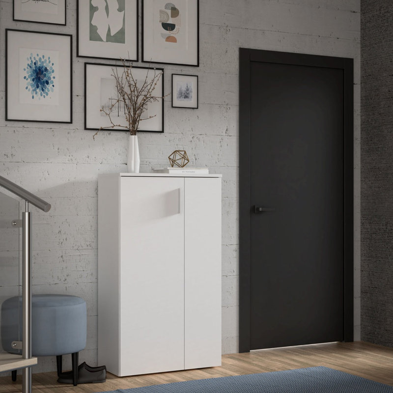 Bowry 69cm 2 Door Shoe Cabinet