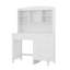 Ensemble de bureau de direction et chaise rembourrée 40 po Vintage-112336610