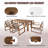 Raelith 7-Piece Outdoor Rectangular Dining Set With Cushions-1340649888