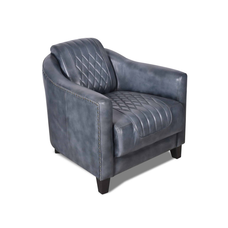 Balzer Upholstered Armchair, Grey