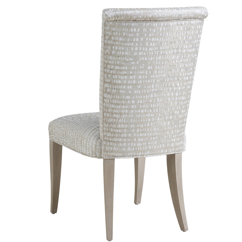 Almeria Upholstered Dining Chair, Ivory, White Sand