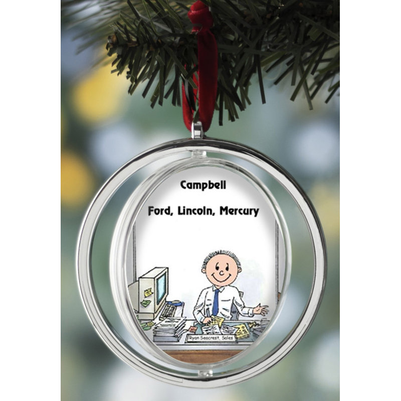 Ornement de Noël personnalisé personnalisable, Oui