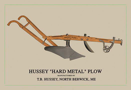 « hussey », affiche rétro en métal "chasse"