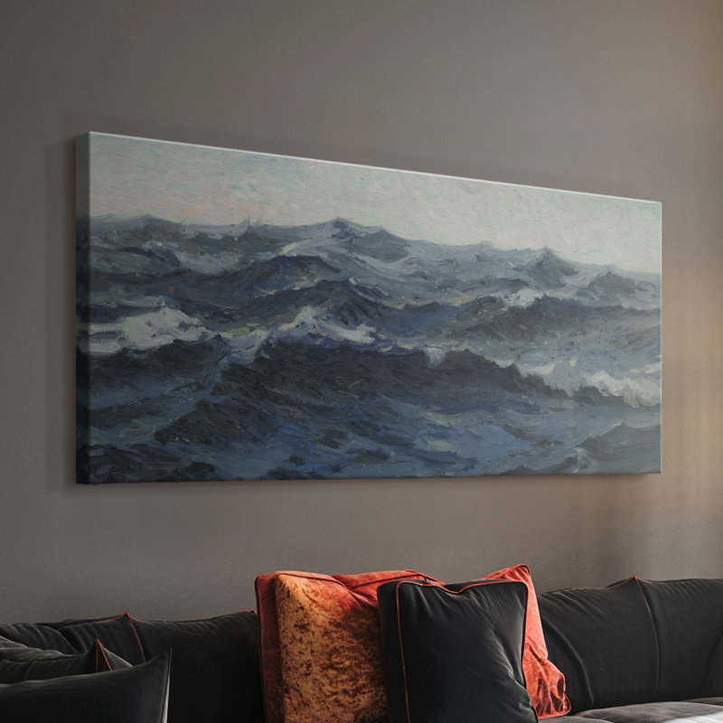 Série paysage - CM XXIV - Toile tendue avec châssis - Prêt à accrocher, H 24 po x l 48 po