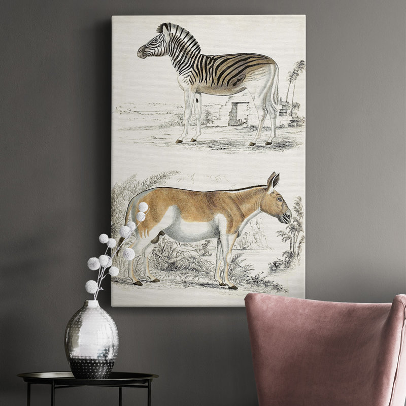 Journal of Natural History IV - Peinture sur toile tendue, H 27 po x l 16 po x P 1 po