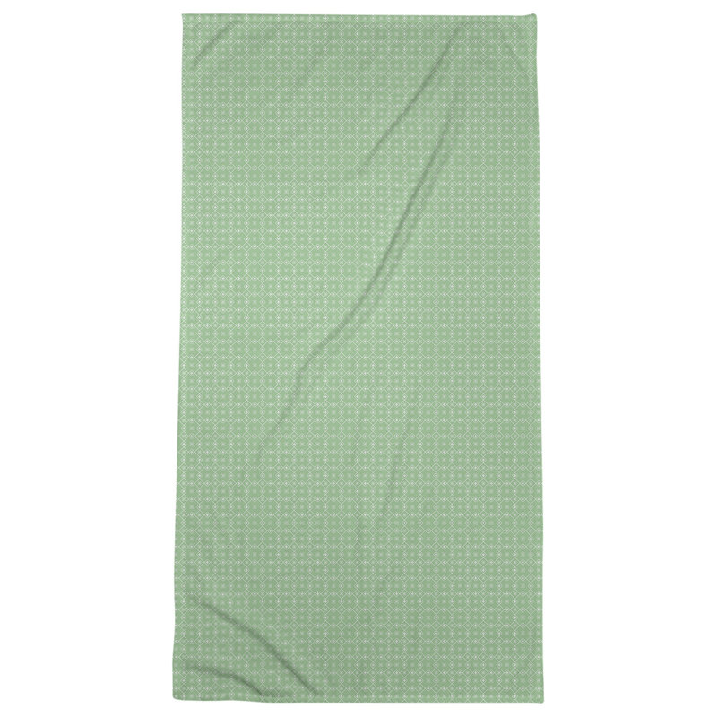 Serviette de bain napperon, Vert