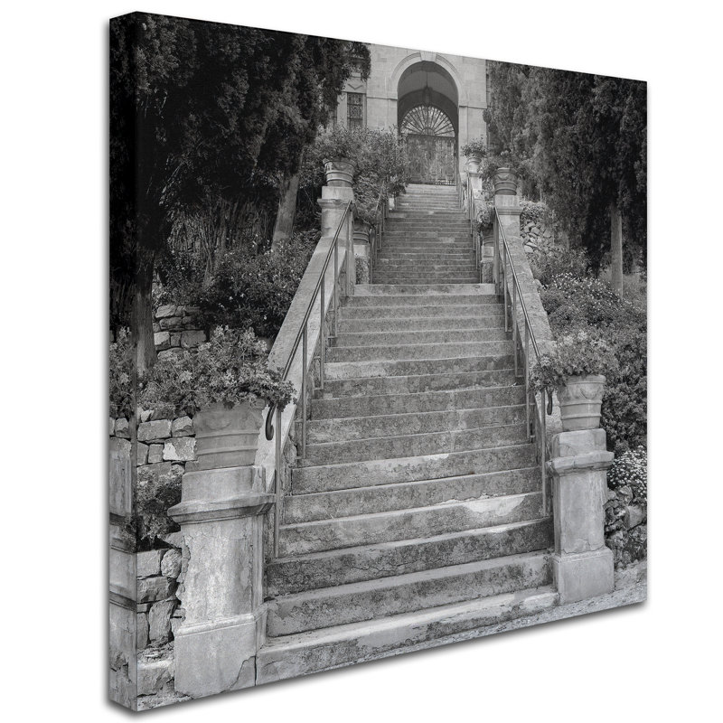 Alan Blaustein «Liguria II», reproduction de photo sur toile tendue, H 14 po x l 14 po x P 2 po