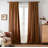 Dessy Velvet  Curtains 2 Panel Set Super Soft luxury Rod Pocket Back Tab Curtains-1791061545-1792863637