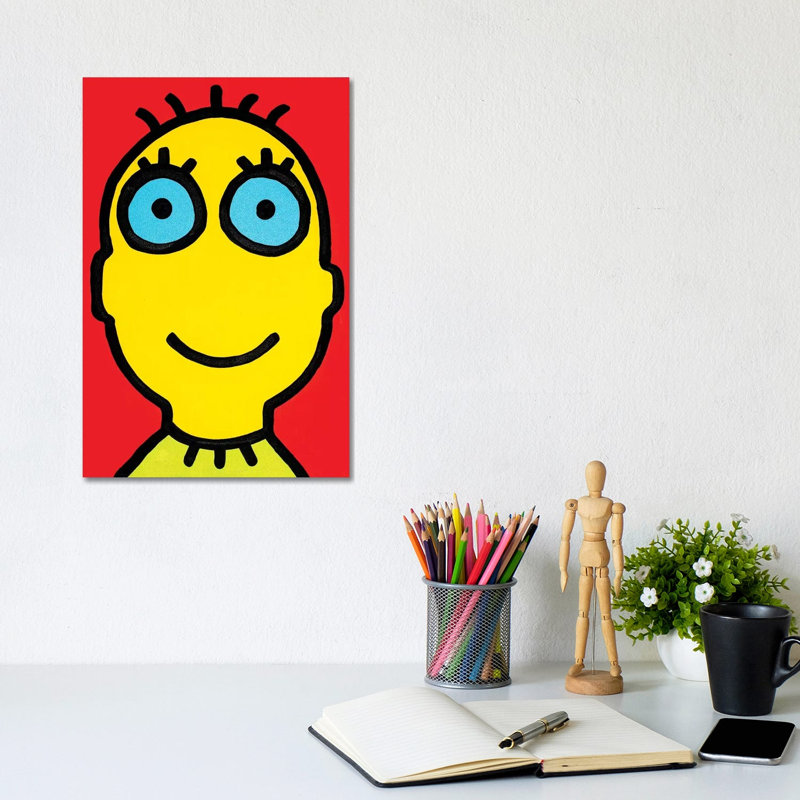 Ike Noodle II by Billy The Artist - Print on Canvas, 20.32 cm H x 30.48 cm W, Wrapped Canvas