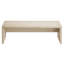 Banc en faux travertin de 53,5 po Mirella-101181390
