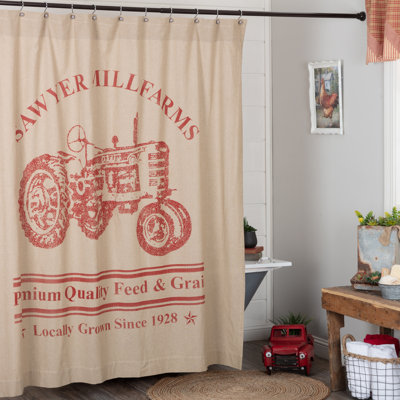 Sawyer Mill Cotton Shower Curtain