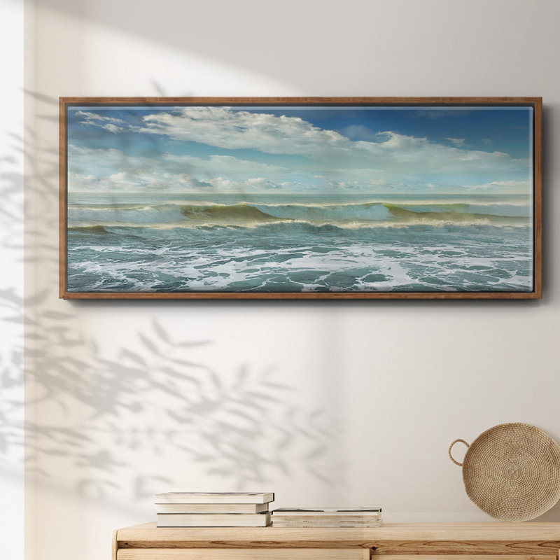 Surf is up - Toile encadrée, H 8 po x l 20 po