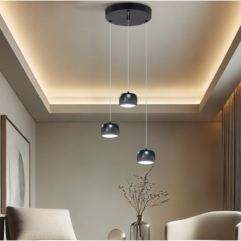 3 - Light LED Pendant