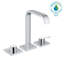 Allure Widespread Bathroom Faucet with Drain Assembly