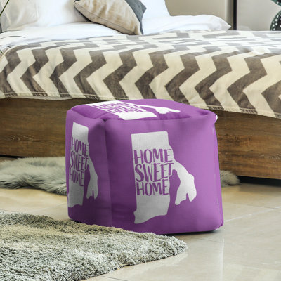 Repose-pieds cubique pour îlot de rhode home