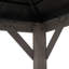 Cedar Wood Gazebo RYSY - 390cm x 450cm, black