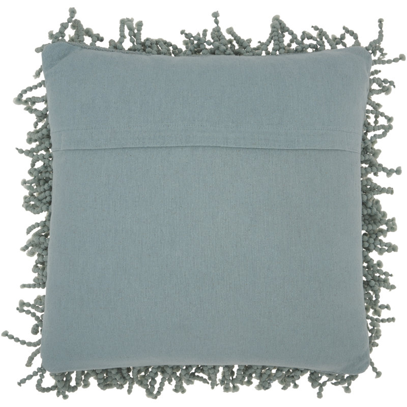  Housse de coussin carré et insert, Céladon