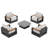 5 - Piece Outdoor Seating Group With Armchairs And Fire Pit Table-1100361501