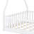 House-Shaped Bed With Integrated Fence Design-1206835789