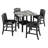Reinolf 4 - Person Four Leg Dining Set-1830066918