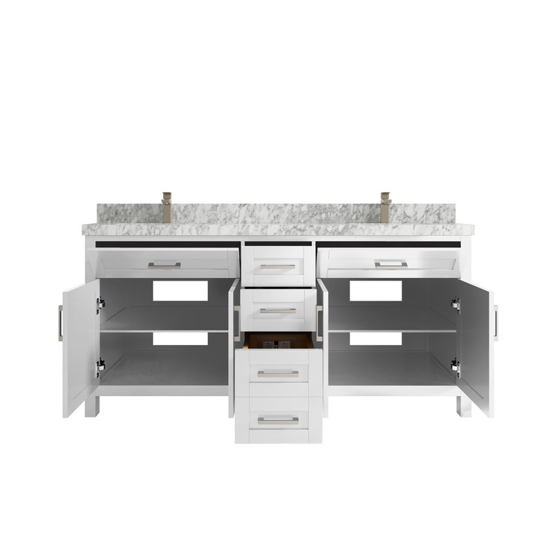 Ensemble de meuble-lavabo double 72 po Cambridge