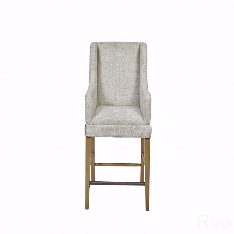 Upholstered Counter Stool, Tan