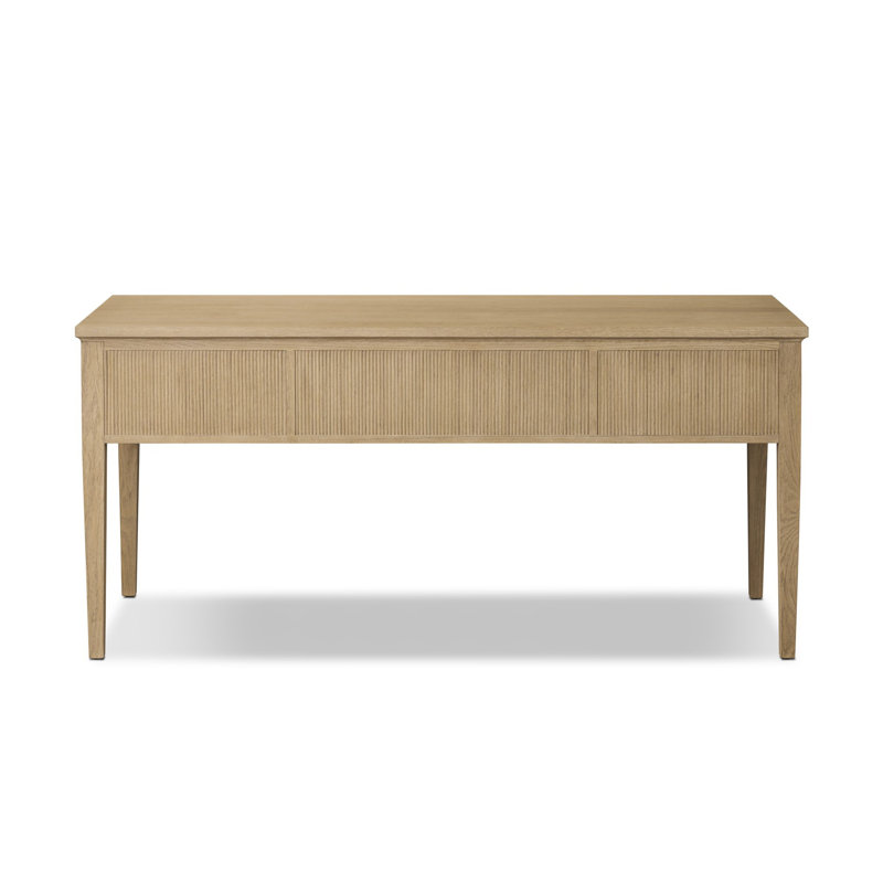 Executive Desk, Light Weathered Oak
