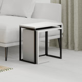 Ajabah 2 Piece Nest of Tables – Stylish and Functional Nesting Tables