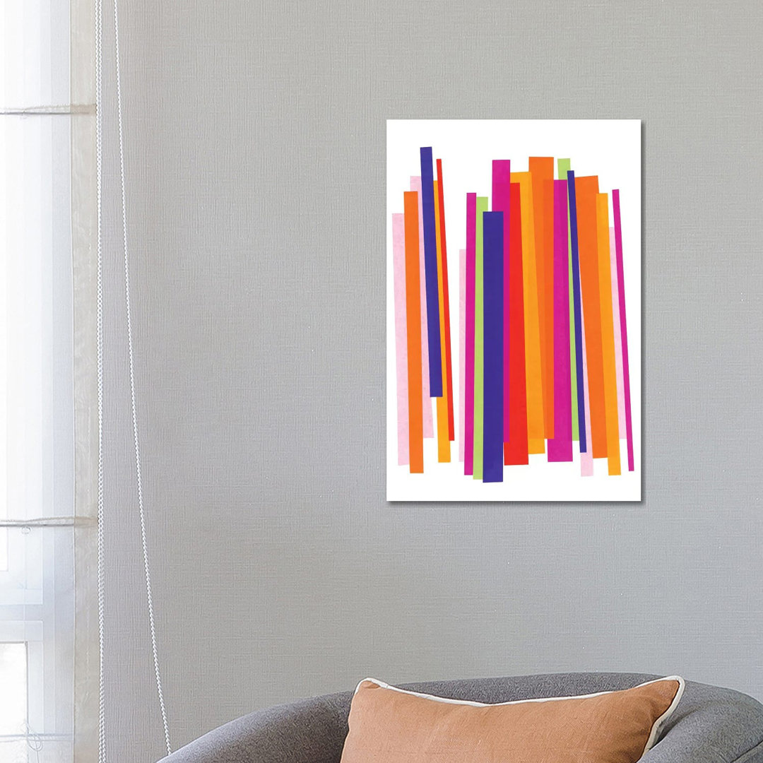 Regenbogen Nr. 1 von Melissa Selmin - Galerie-verpackte Leinwand Giclée