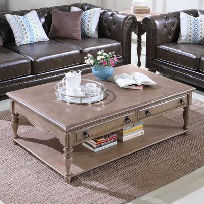 American rectangular end table