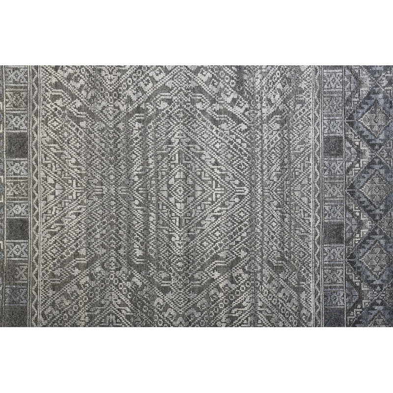 Authement Abstract Indoor Rug, Rectangle 2.6' x 8'