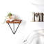 Tablette d'appoint en diamant Lefever