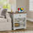 Monrovia 1 - Drawer Set Tray End Tables With Storage and Built-In Outlets-103077550
