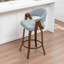 Tabouret de comptoir pivotant rembourré Providence-123200617