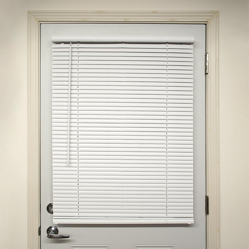 Absolom Room Darkening 1-inch Magnetic Vinyl Mini Horizontal/Venetian Blinds, 21"W x 48"L