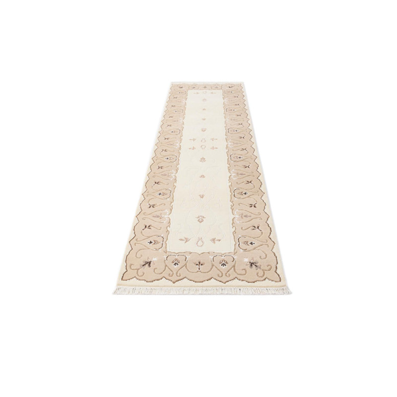 Tapis de couloir beige Howard