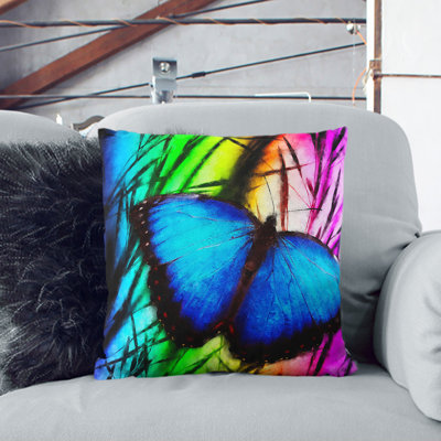 Butterfly Vol.6 Painting Square Throw Cushion