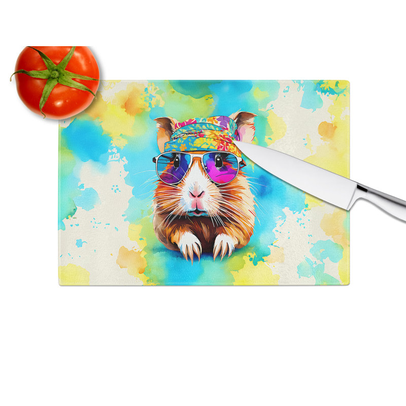 Planche à découper en verre Hippie Animal