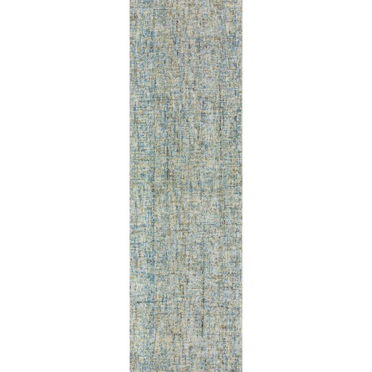 Gilboa Handmade Tufted Wool Chambray Area Rug